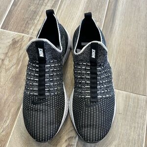 Nike Men’s Slip-On Sneakers in Black and White